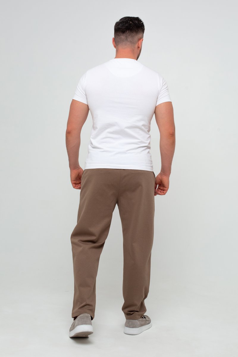 Брюки slim fit K.O.R 1111 Бежевый - Фото 1