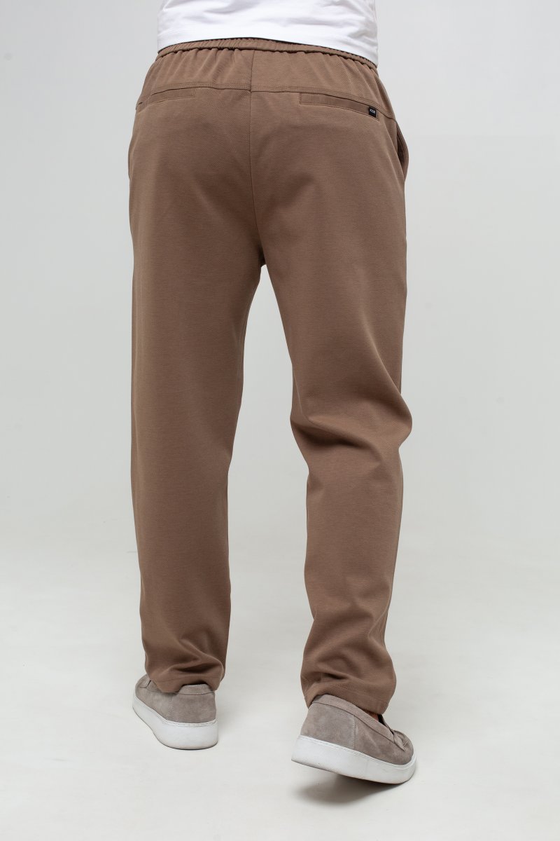 Брюки slim fit K.O.R 1111 Бежевый - Фото 2