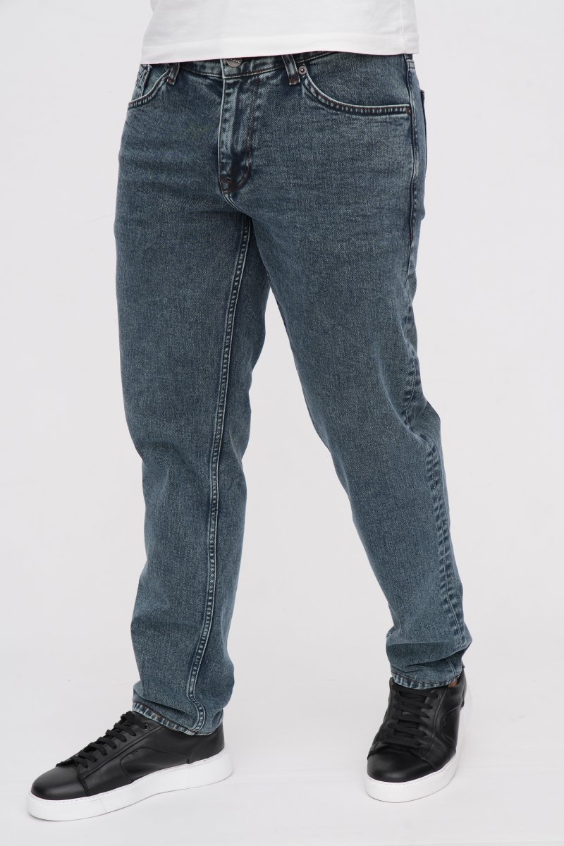 Джинсы slim fit Trend Collection 13346 Сине-зеленый (YESIL) - Фото 1