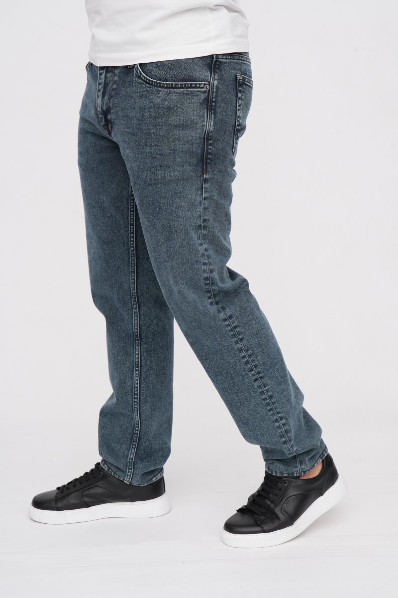 Джинсы slim fit Trend Collection 13346 Сине-зеленый (YESIL) - Фото 3