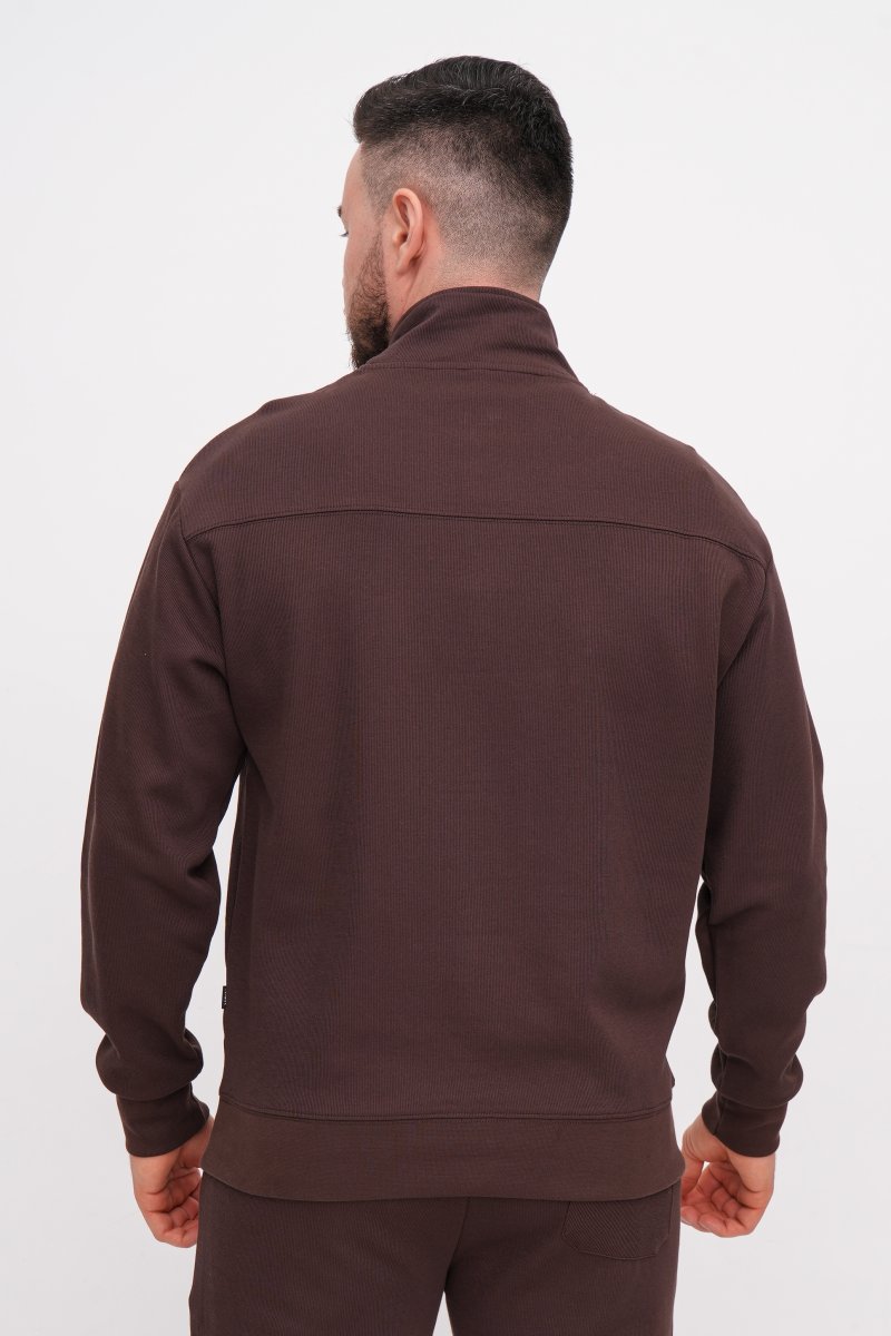 Джемпер спортивний K.O.R 3388 Коричневий (brown) - Фото 3