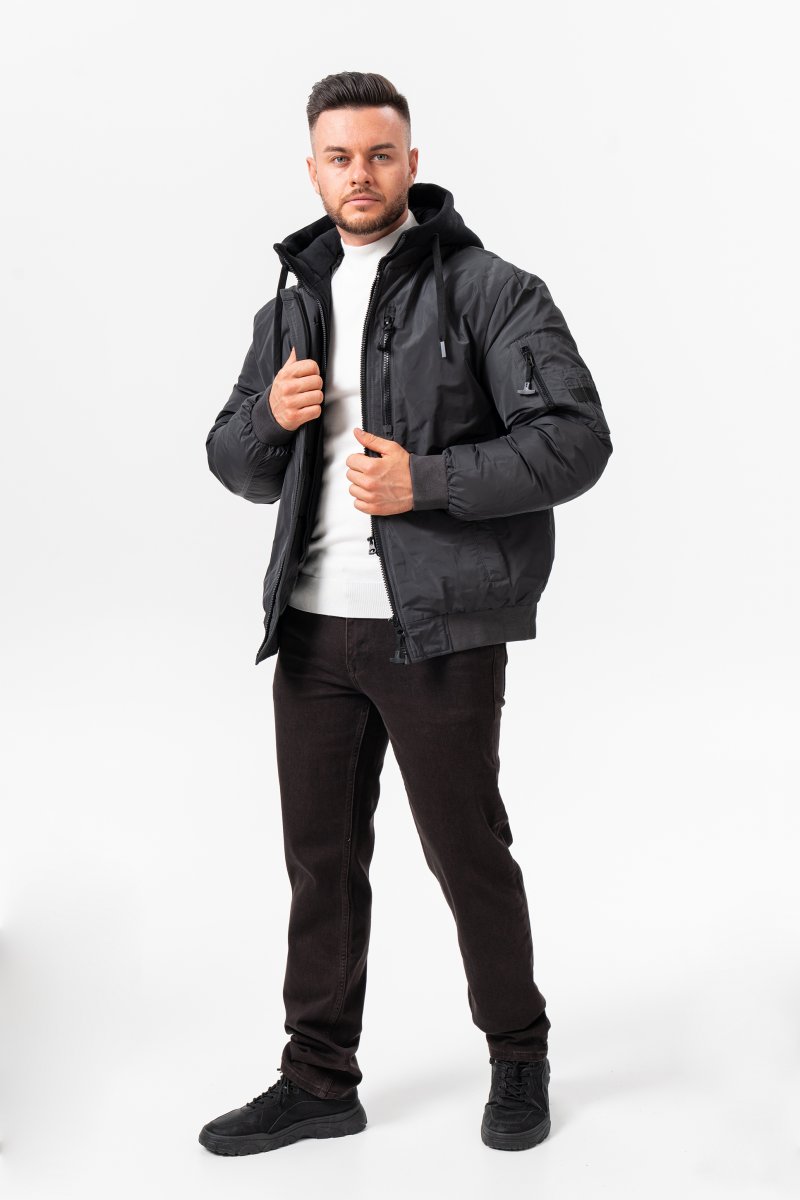 Куртка-зимова Trend Collection 5110 Графіт (Col. 7) - Фото 