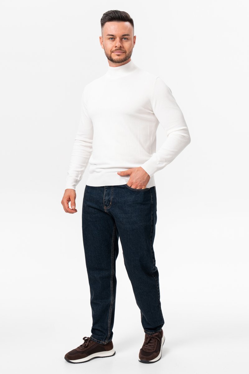Джинси мом Trend Collection 19270-8 Темно-синій (KAHVE) - Фото 