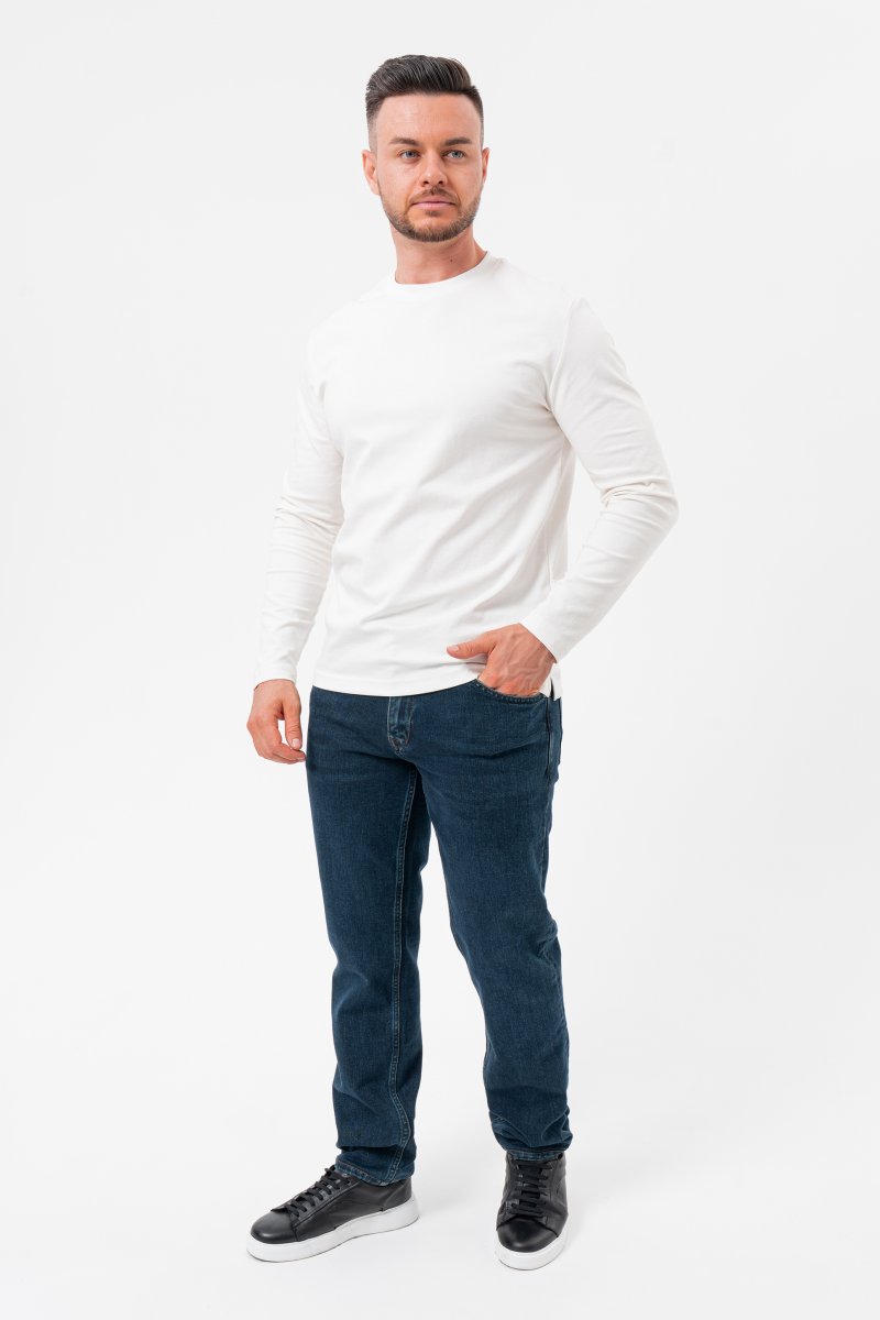 Джинсы slim fit K.O.R 13412 Сине-зеленый (YESIL) - Фото 