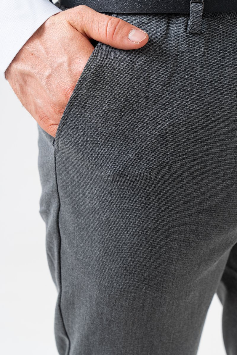 Брюки slim fit K.O.R 126531 Серый (gray) - Фото 5