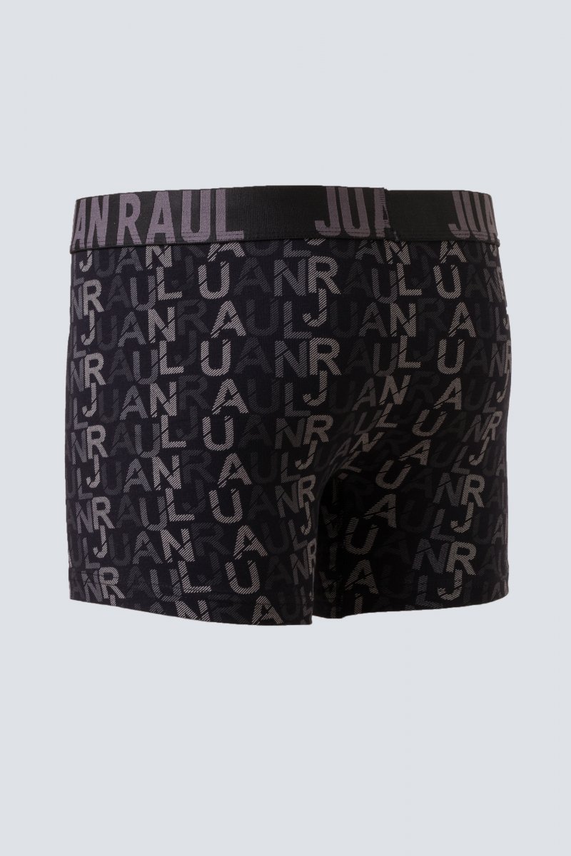 Трусы с принтом Trend Collection JR110 Черный + буквы - Фото 